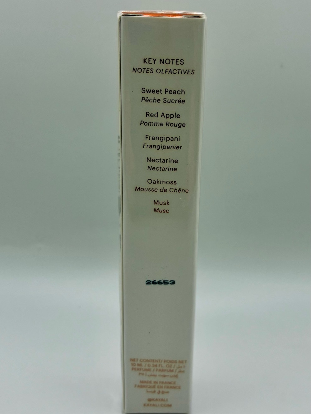 KAYALI EDEN SWEET PEACH | 35 Eau de Parfum 10ml Travel Spray Pen NEW Sealed - Picture 3 of 5